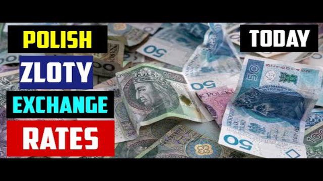 How Much Is 1 Zloty To 1 Euro Find The Current Exchange Rate Here